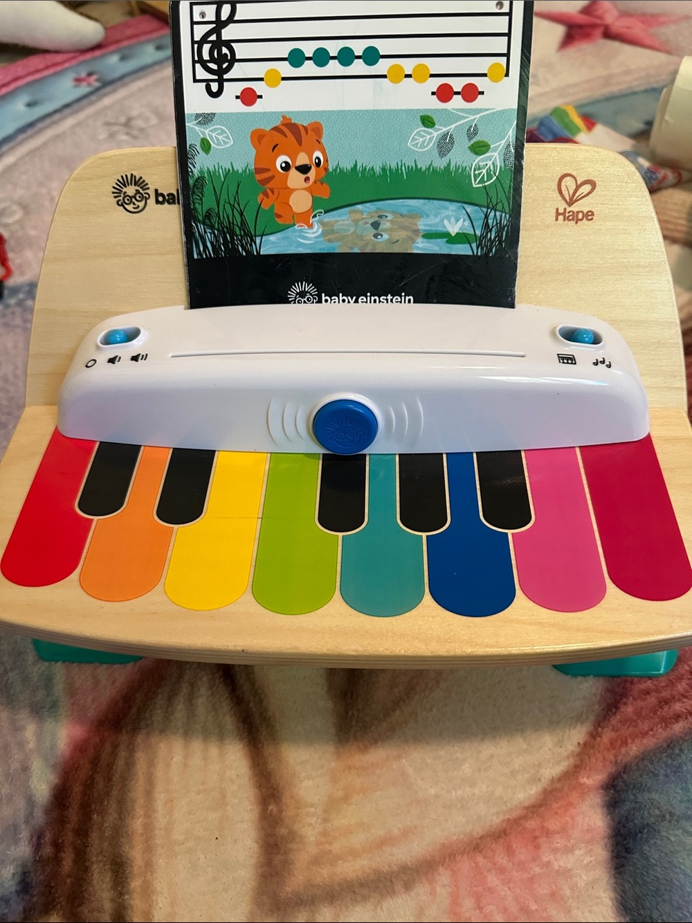 Baby Einstein and Hape Magic Touch Piano